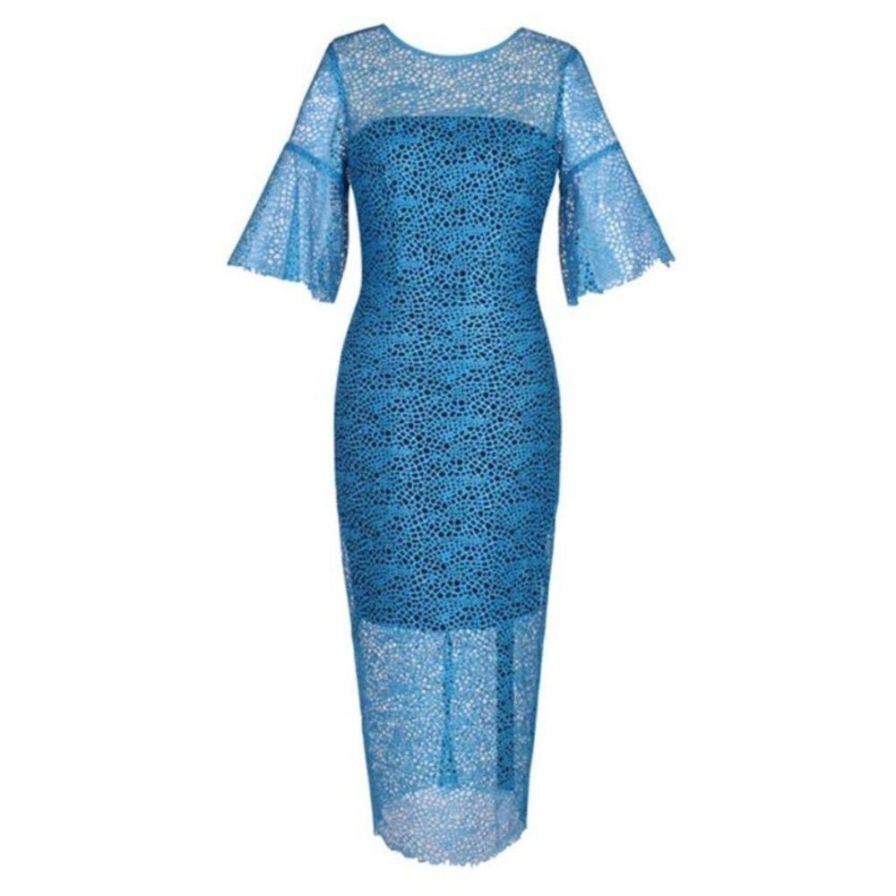 NEW Ginger & Smart The Tracery Sleeved Lace Dress